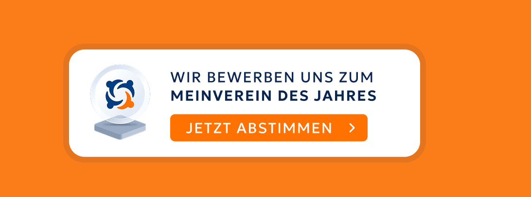 MeinVerein des Jahres Badge Website - Jetzt für uns abstimmen